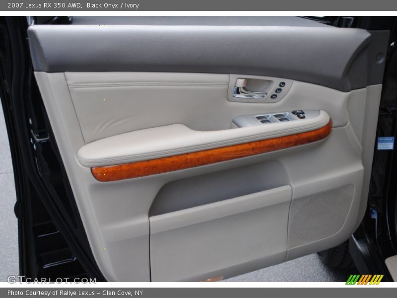 Black Onyx / Ivory 2007 Lexus RX 350 AWD