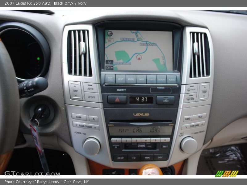 Black Onyx / Ivory 2007 Lexus RX 350 AWD