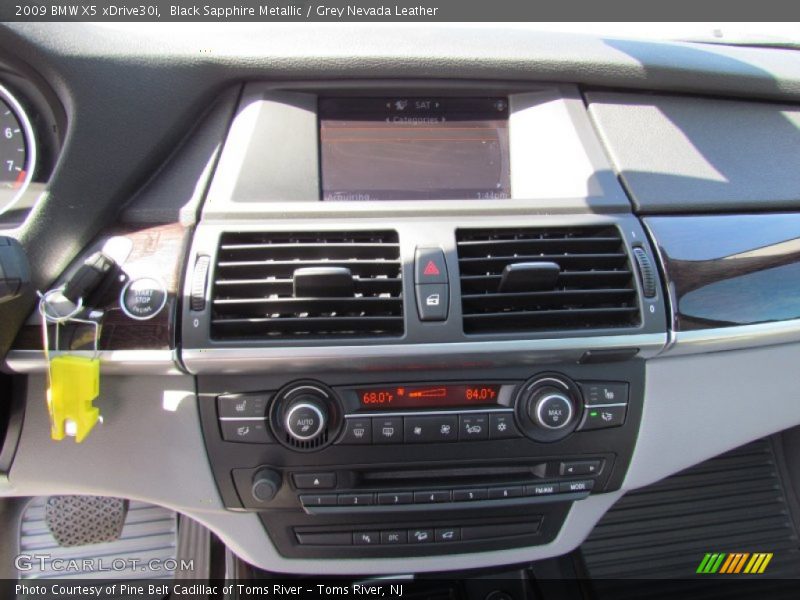 Black Sapphire Metallic / Grey Nevada Leather 2009 BMW X5 xDrive30i