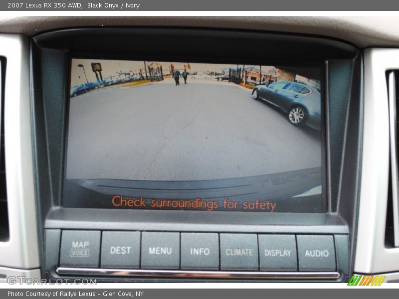 Black Onyx / Ivory 2007 Lexus RX 350 AWD