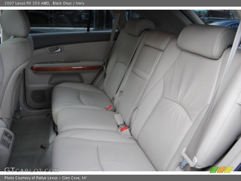 Black Onyx / Ivory 2007 Lexus RX 350 AWD