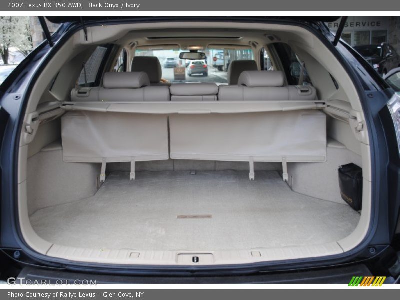 Black Onyx / Ivory 2007 Lexus RX 350 AWD