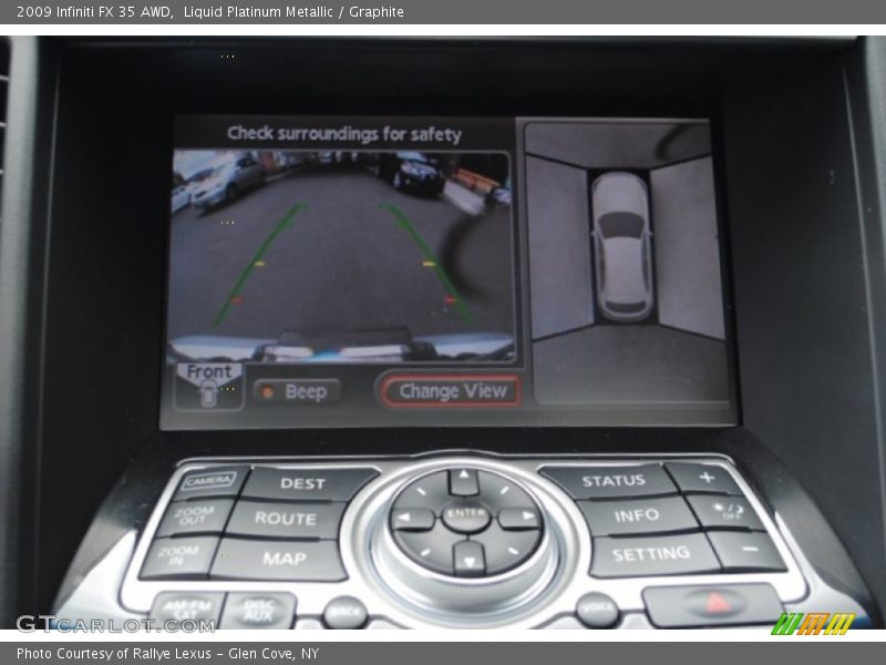 Liquid Platinum Metallic / Graphite 2009 Infiniti FX 35 AWD