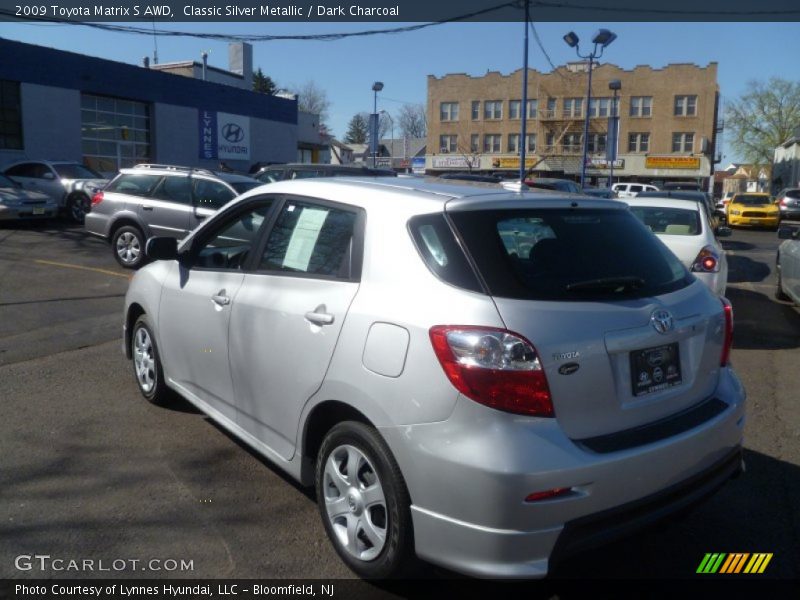 Classic Silver Metallic / Dark Charcoal 2009 Toyota Matrix S AWD