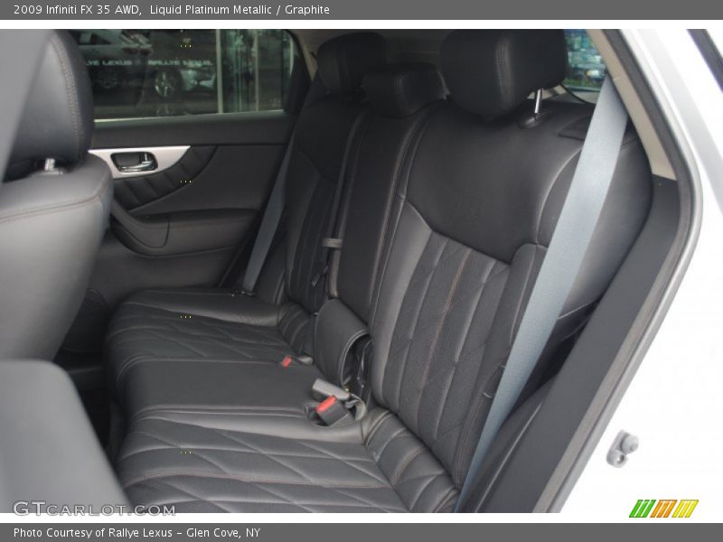 Liquid Platinum Metallic / Graphite 2009 Infiniti FX 35 AWD