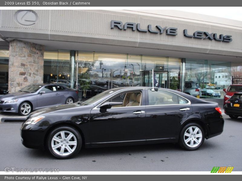 Obsidian Black / Cashmere 2009 Lexus ES 350