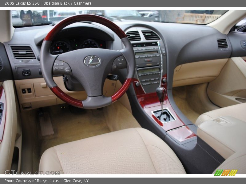 Obsidian Black / Cashmere 2009 Lexus ES 350