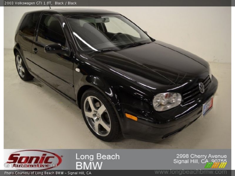 Black / Black 2003 Volkswagen GTI 1.8T