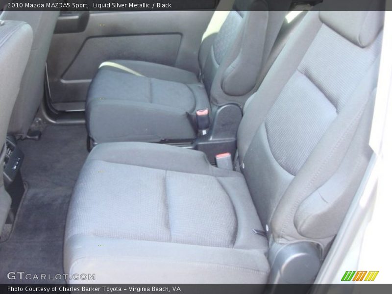 Liquid Silver Metallic / Black 2010 Mazda MAZDA5 Sport