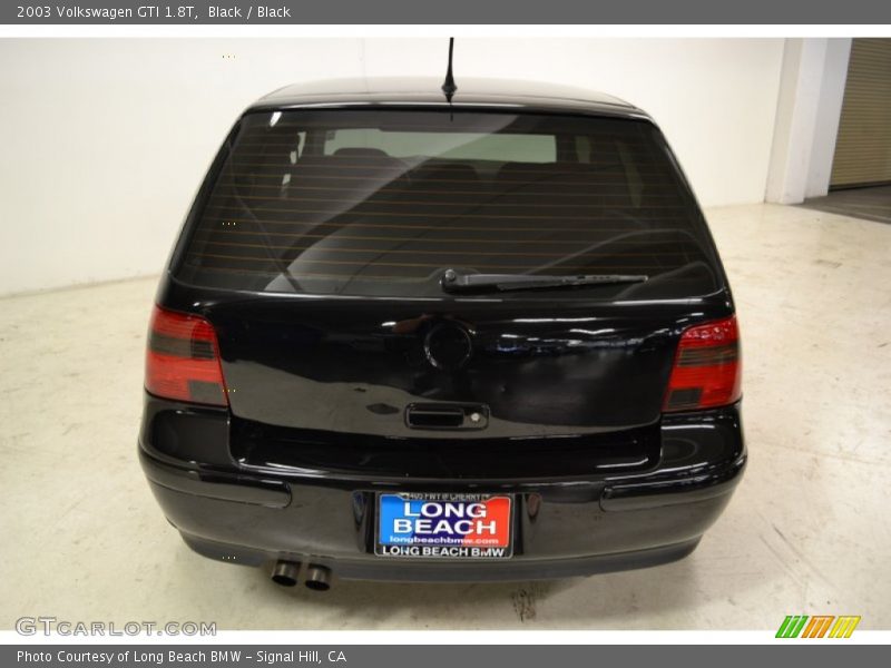 Black / Black 2003 Volkswagen GTI 1.8T