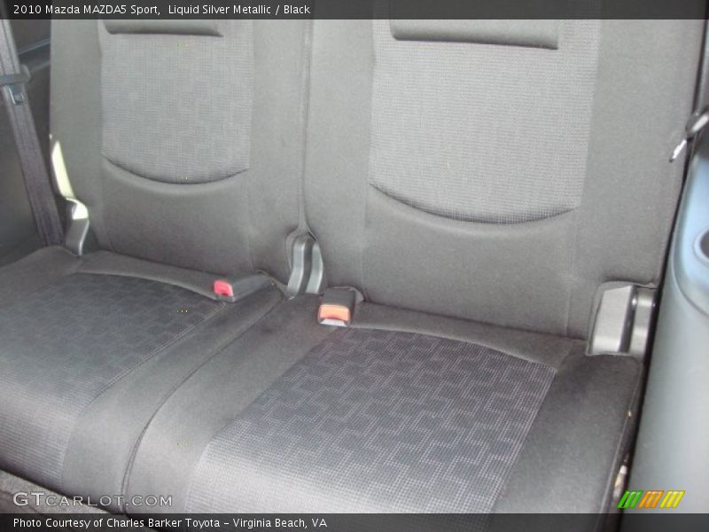 Liquid Silver Metallic / Black 2010 Mazda MAZDA5 Sport