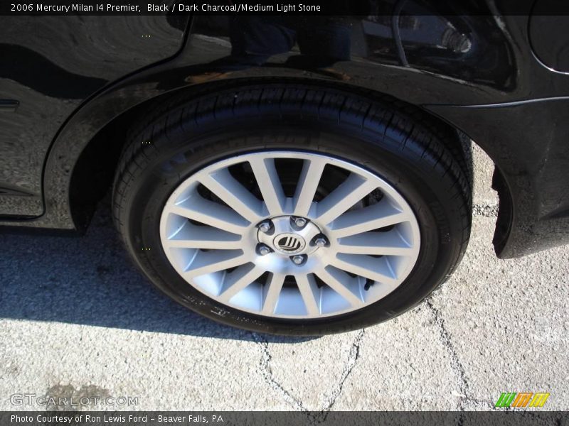 Black / Dark Charcoal/Medium Light Stone 2006 Mercury Milan I4 Premier