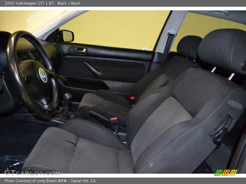 Black / Black 2003 Volkswagen GTI 1.8T