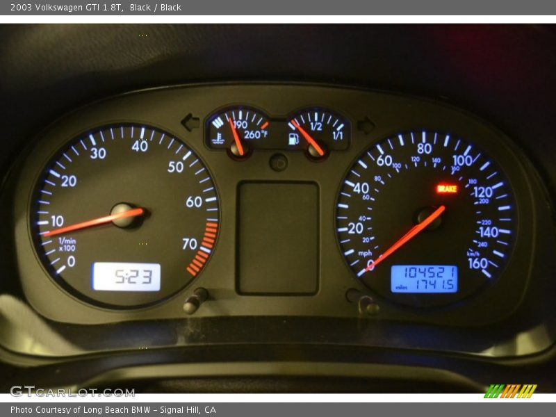 Black / Black 2003 Volkswagen GTI 1.8T
