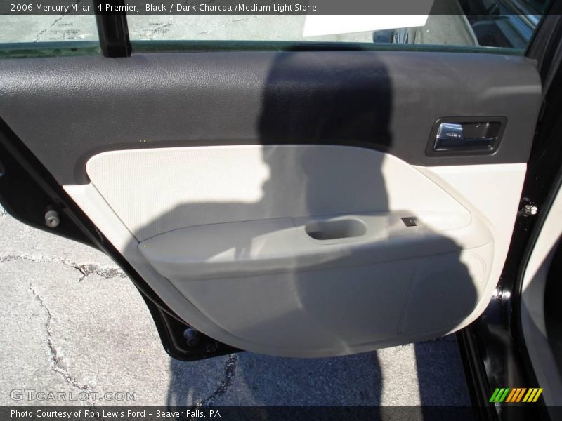 Black / Dark Charcoal/Medium Light Stone 2006 Mercury Milan I4 Premier