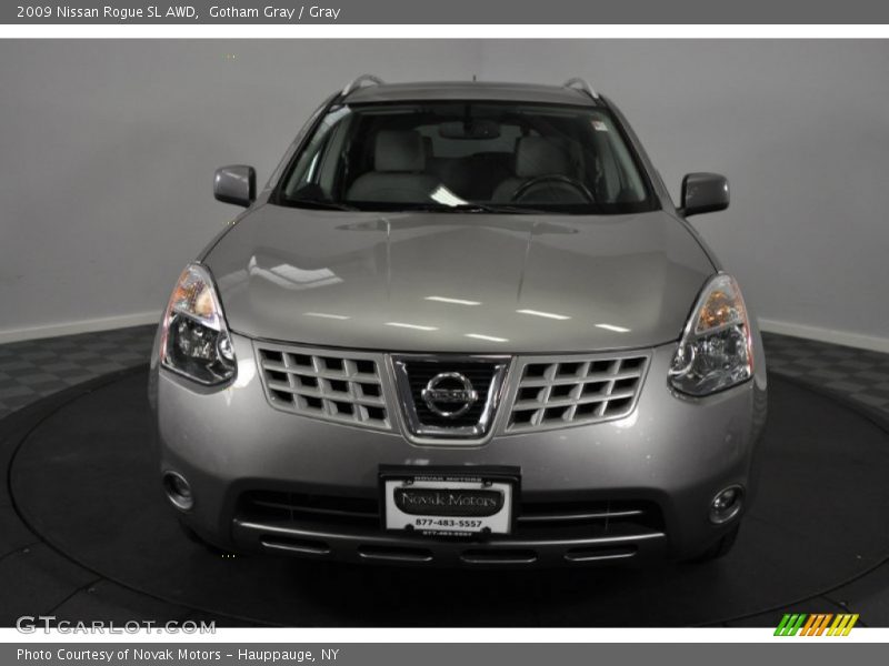Gotham Gray / Gray 2009 Nissan Rogue SL AWD