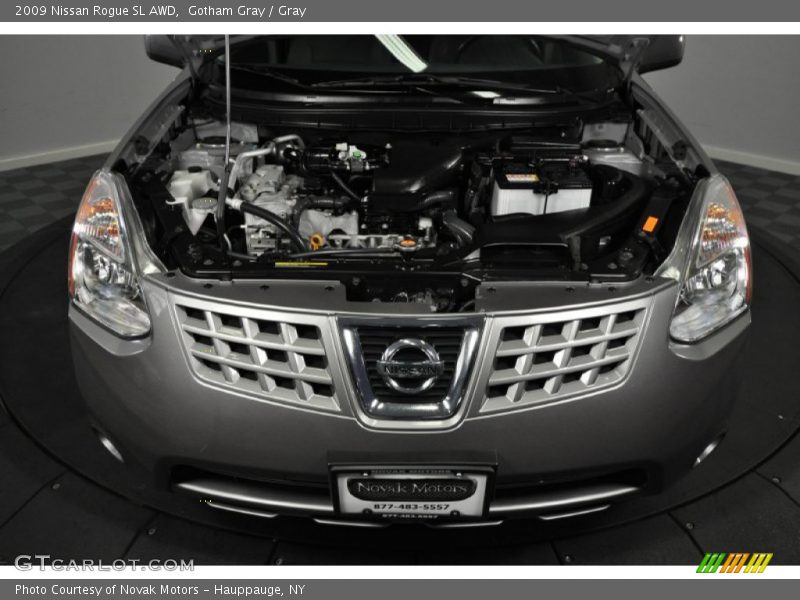 Gotham Gray / Gray 2009 Nissan Rogue SL AWD