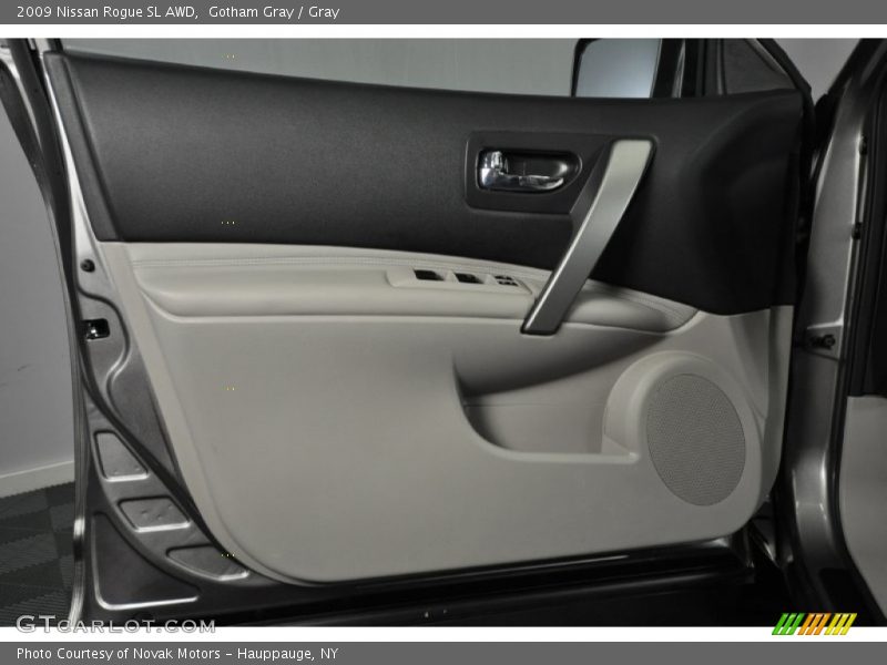 Gotham Gray / Gray 2009 Nissan Rogue SL AWD