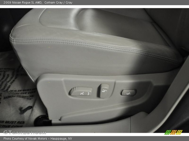 Gotham Gray / Gray 2009 Nissan Rogue SL AWD