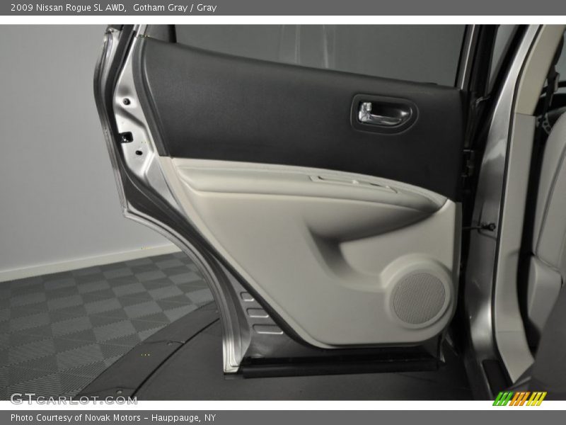 Gotham Gray / Gray 2009 Nissan Rogue SL AWD
