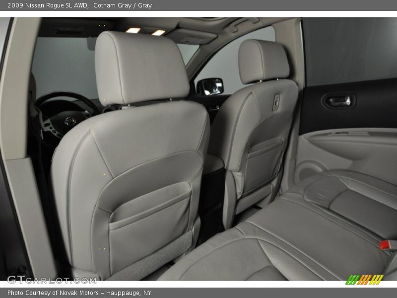 Gotham Gray / Gray 2009 Nissan Rogue SL AWD