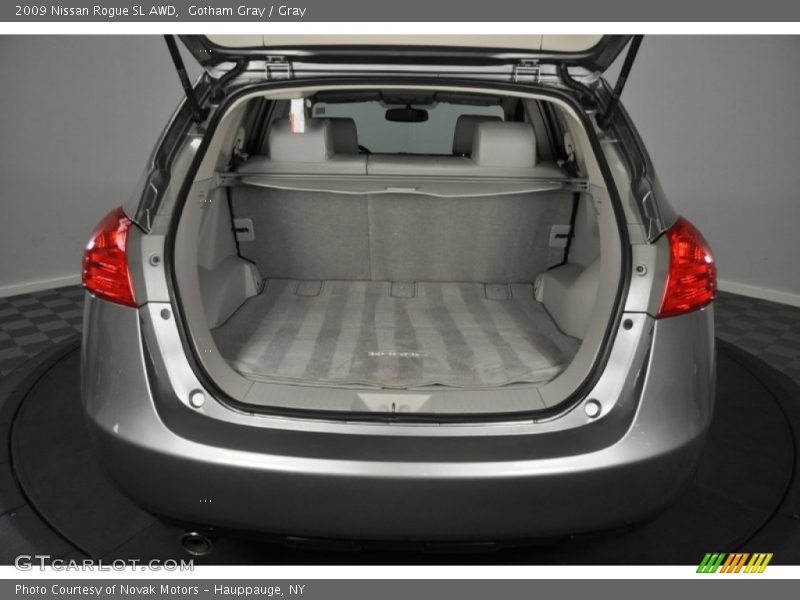 Gotham Gray / Gray 2009 Nissan Rogue SL AWD