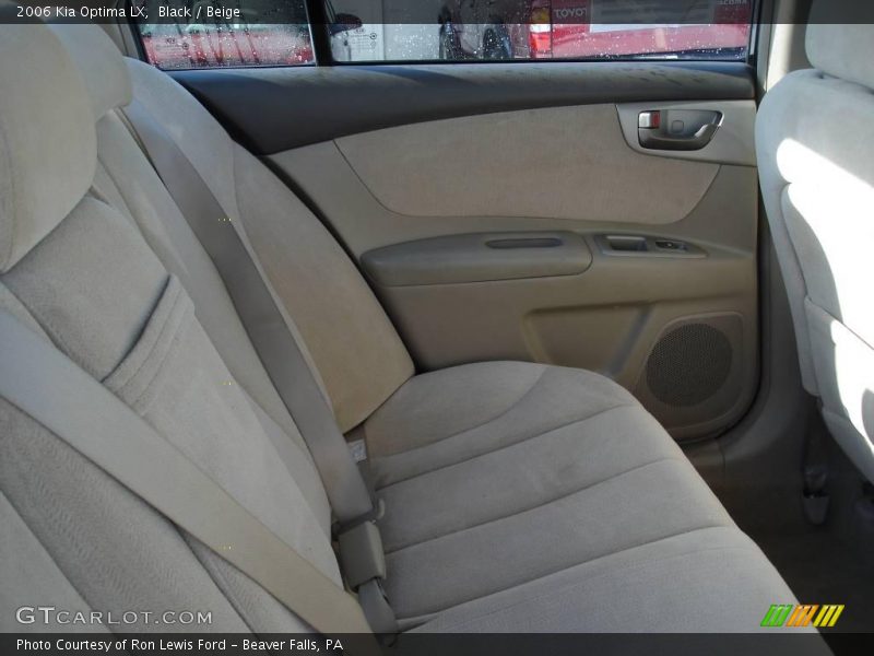 Black / Beige 2006 Kia Optima LX