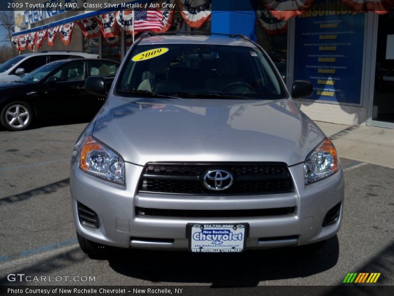 Classic Silver Metallic / Ash Gray 2009 Toyota RAV4 4WD