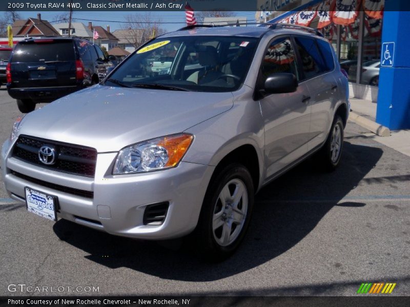 Classic Silver Metallic / Ash Gray 2009 Toyota RAV4 4WD