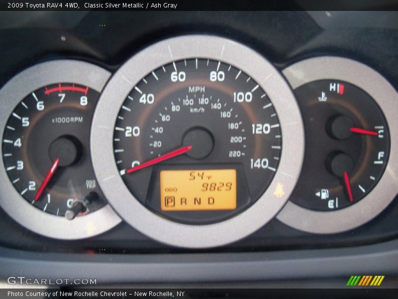 Classic Silver Metallic / Ash Gray 2009 Toyota RAV4 4WD