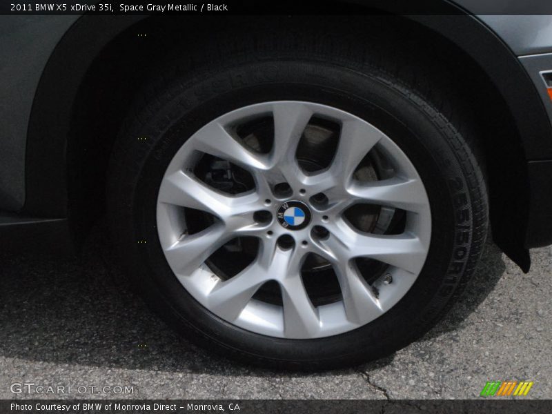 Space Gray Metallic / Black 2011 BMW X5 xDrive 35i