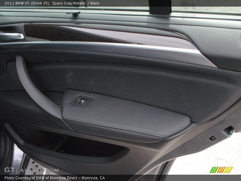 Space Gray Metallic / Black 2011 BMW X5 xDrive 35i