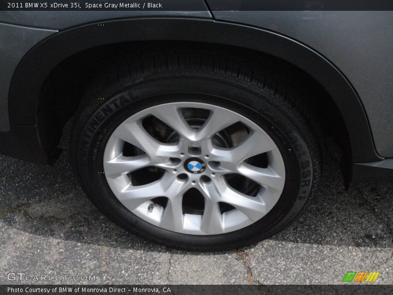 Space Gray Metallic / Black 2011 BMW X5 xDrive 35i