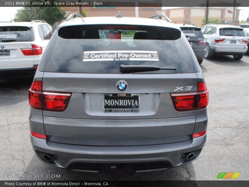 Space Gray Metallic / Black 2011 BMW X5 xDrive 35i