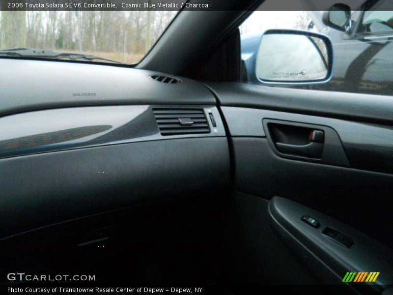 Cosmic Blue Metallic / Charcoal 2006 Toyota Solara SE V6 Convertible