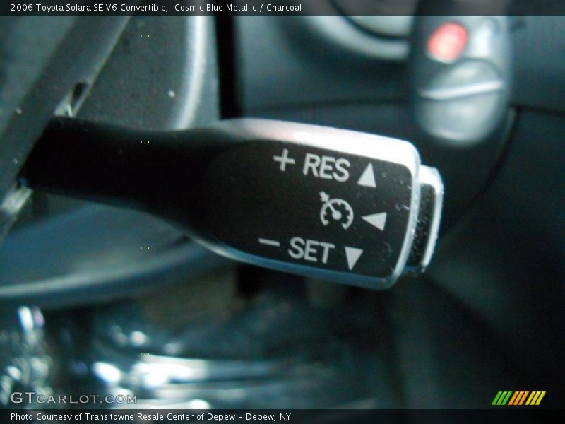 Cosmic Blue Metallic / Charcoal 2006 Toyota Solara SE V6 Convertible