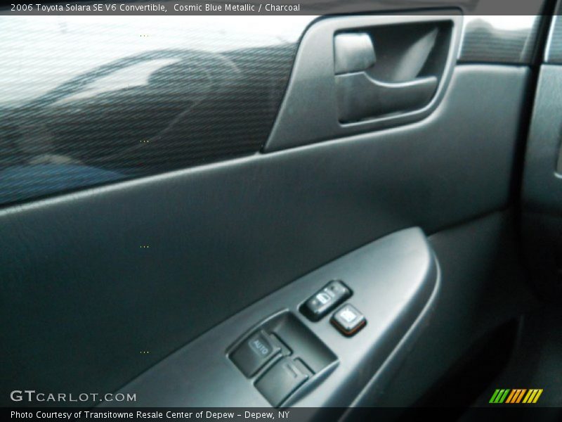 Cosmic Blue Metallic / Charcoal 2006 Toyota Solara SE V6 Convertible