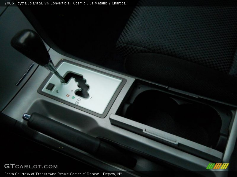 Cosmic Blue Metallic / Charcoal 2006 Toyota Solara SE V6 Convertible