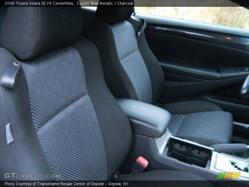 Cosmic Blue Metallic / Charcoal 2006 Toyota Solara SE V6 Convertible