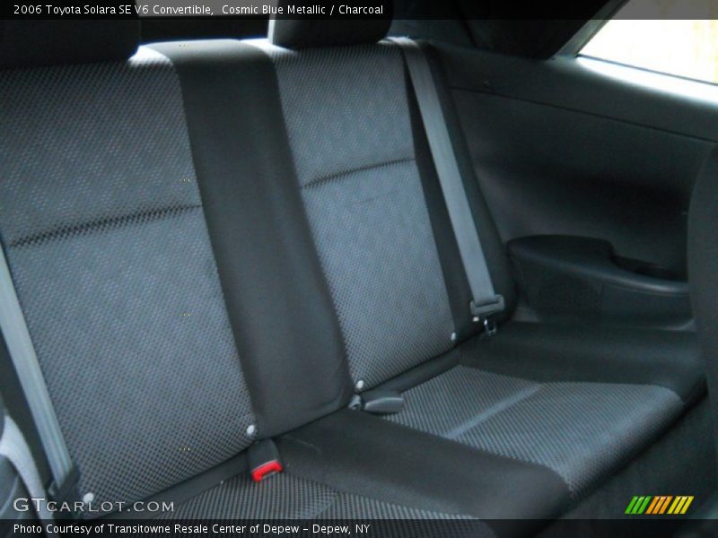 Cosmic Blue Metallic / Charcoal 2006 Toyota Solara SE V6 Convertible