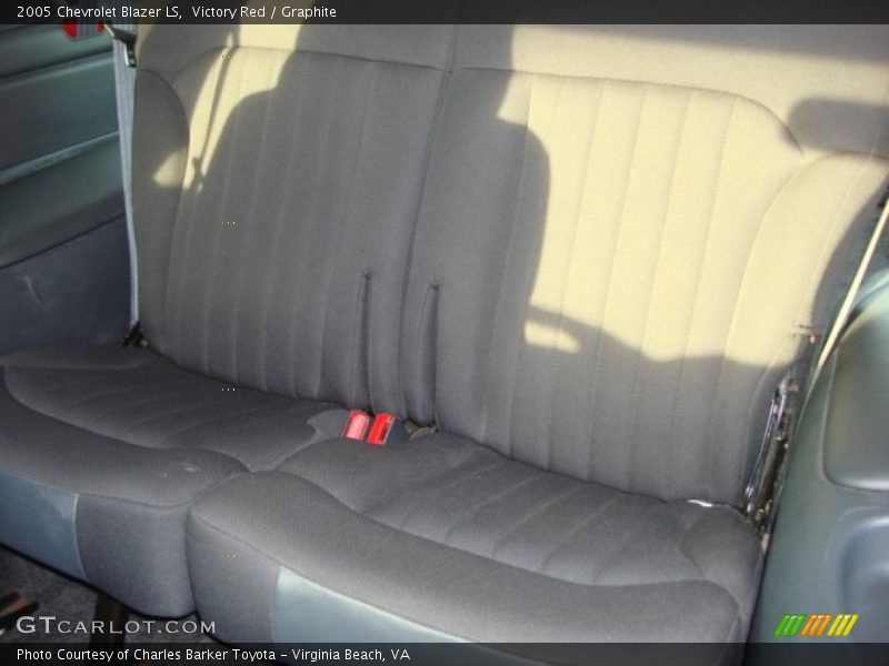 Victory Red / Graphite 2005 Chevrolet Blazer LS
