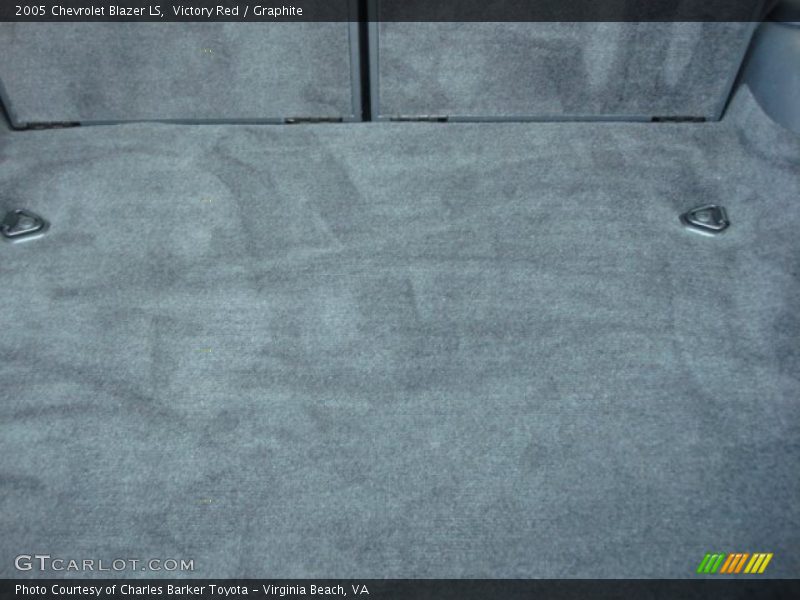 Victory Red / Graphite 2005 Chevrolet Blazer LS