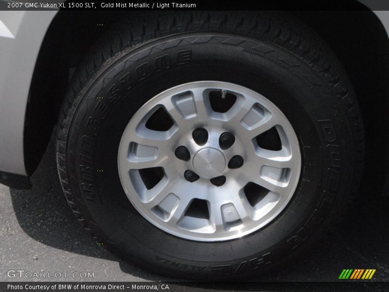 Gold Mist Metallic / Light Titanium 2007 GMC Yukon XL 1500 SLT