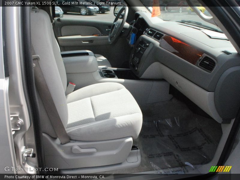 Gold Mist Metallic / Light Titanium 2007 GMC Yukon XL 1500 SLT