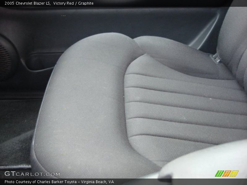 Victory Red / Graphite 2005 Chevrolet Blazer LS