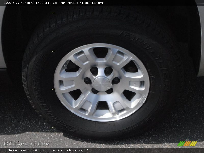 Gold Mist Metallic / Light Titanium 2007 GMC Yukon XL 1500 SLT
