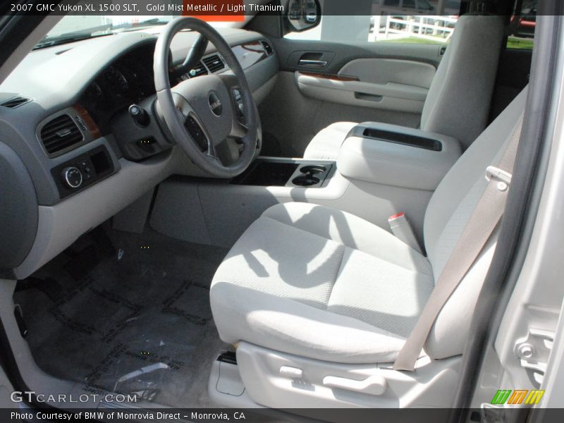 Gold Mist Metallic / Light Titanium 2007 GMC Yukon XL 1500 SLT