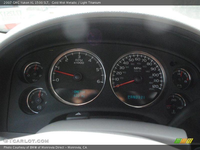 Gold Mist Metallic / Light Titanium 2007 GMC Yukon XL 1500 SLT