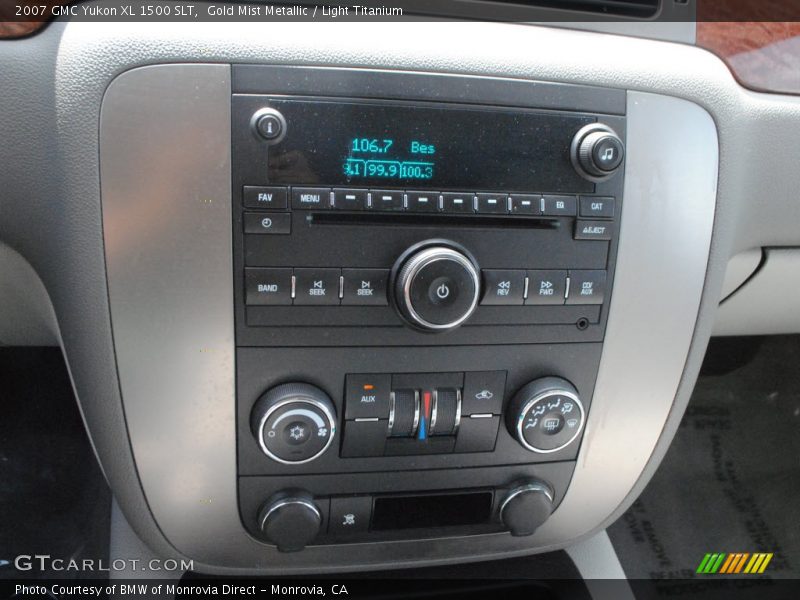 Gold Mist Metallic / Light Titanium 2007 GMC Yukon XL 1500 SLT