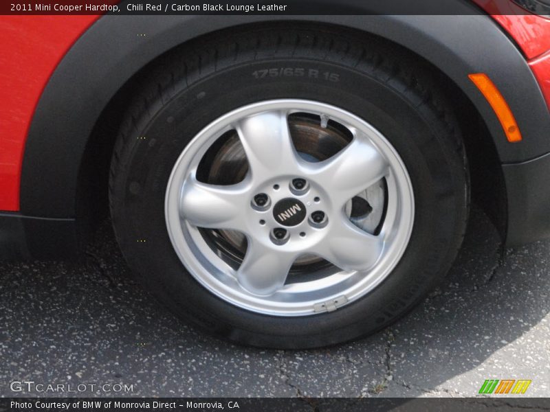 Chili Red / Carbon Black Lounge Leather 2011 Mini Cooper Hardtop